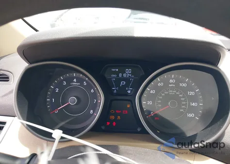 2013 Hyundai Elantra Gls z USA, uszkodzony, nr VIN 5NPDH4AE8DH213458